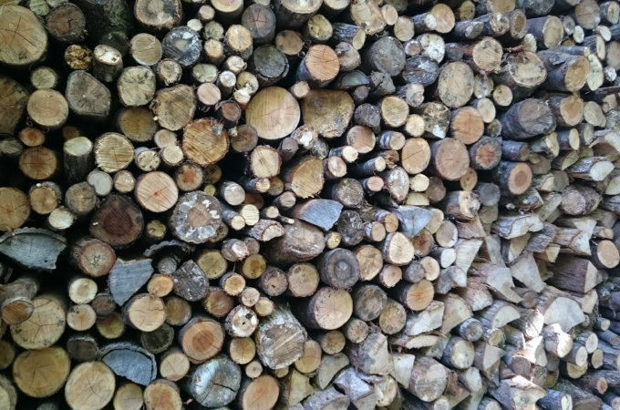 ​薪用原木の販売
​(配達も可能です)