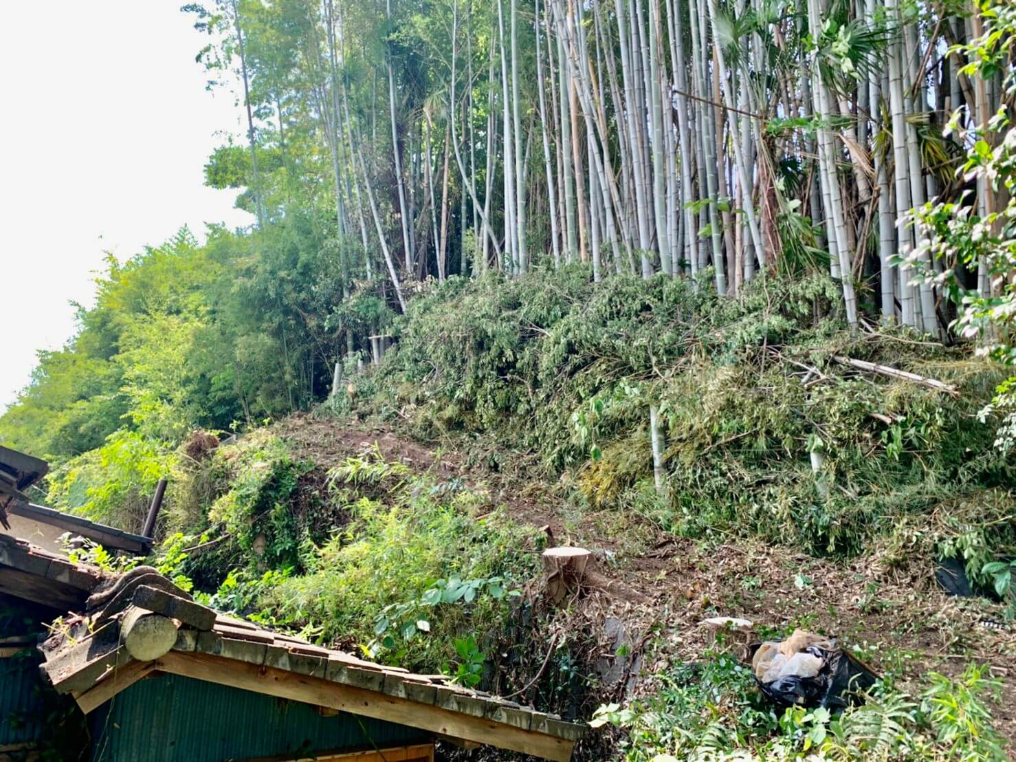 作業後