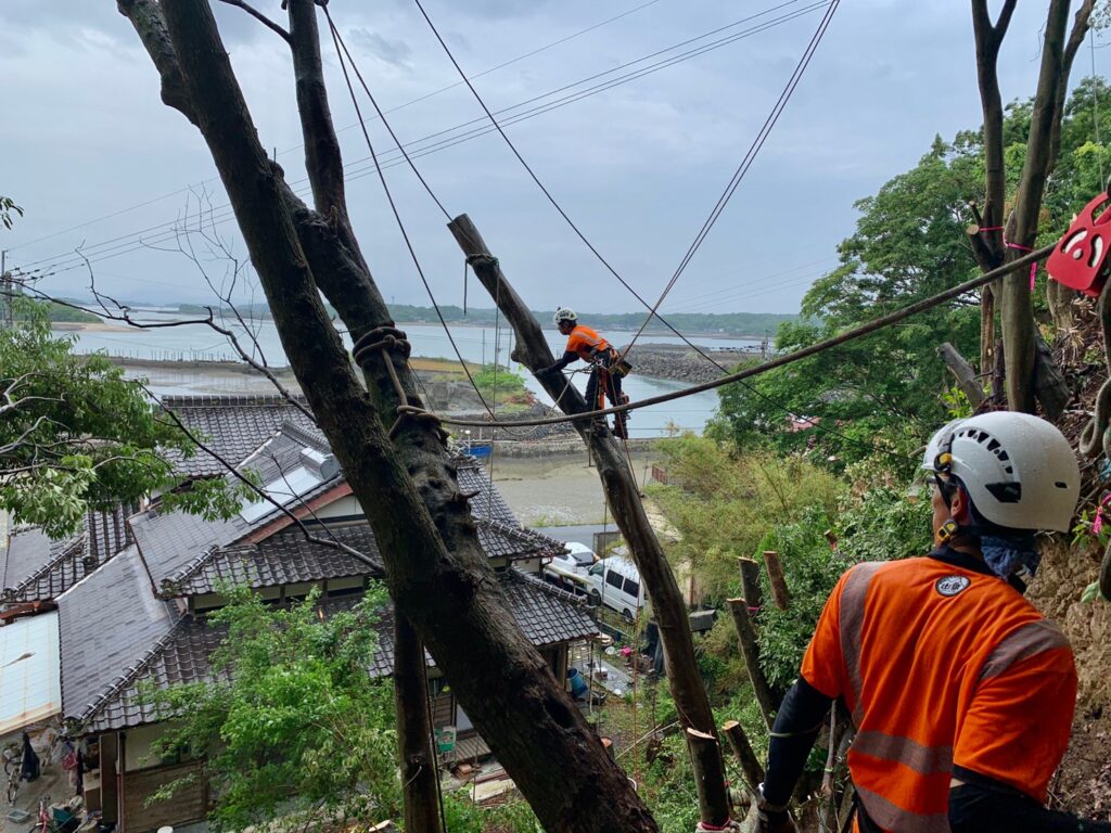 上天草市大矢野町維和島】の特殊伐採は山猿にお任せください！ – 熊本