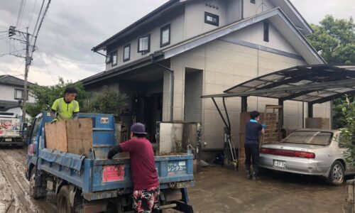 【人吉市】にて災害支援を行いました。七月十日